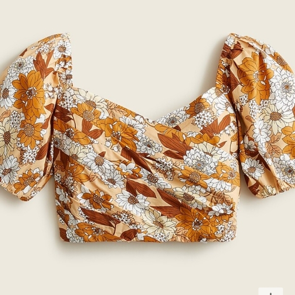 J. Crew set in zinnia floral top & bottom - Picture 8 of 9